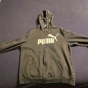 Puma zip up hoodie size xxl
